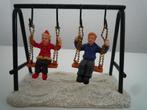 Lemax schommel  meisje en jongen, Diversen, Kerst, Ophalen of Verzenden