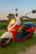 Sym mio geel kenteken, Fietsen en Brommers, Snorfietsen en Snorscooters, Ophalen, Gebruikt, SYM, Benzine