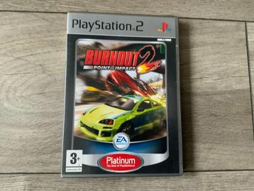 Playstation 2 Burnout 2 point of Impact voor de PS2 beschikbaar voor biedingen