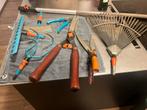 Complete set tuingereedschap (waaronder Gardena), Tuin en Terras, Hand-tuingereedschap, Ophalen, Gebruikt, Overige soorten, Gardena combisysteem