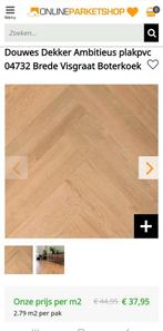 Pvc visgraat Douwes Dekker Boterkoek - 25m², Ophalen, Nieuw, 75 m² of meer, Overige typen