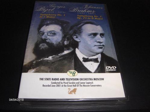 Georges Bizet-Symphony No. 1 Johannes Brahms Symphony No. 2., Cd's en Dvd's, Dvd's | Muziek en Concerten, Nieuw in verpakking