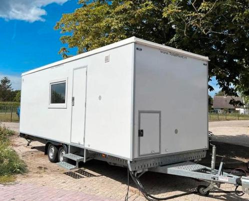 Te huur Woonunits va 4.20 mtr tm 9.00 mtr evt ook te koop, Doe-het-zelf en Verbouw, Bouwketen en Schaftketen, Zo goed als nieuw