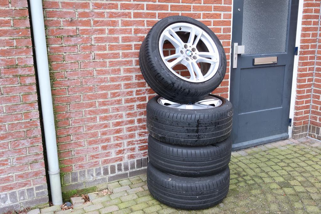 BMW R’19 M’Sport Velgen Orgineel + Banden, 19 inch, Ophalen of Verzenden, Band(en), Personenwagen