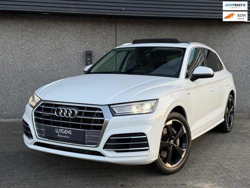 Audi Q5 50 TFSI e quattro S-line Pano Rotor Luchtvering, Auto's, Audi, Bedrijf, Te koop, Q5, 4x4, ABS, Achteruitrijcamera, Airbags