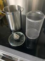 Asperge pan met mand, Ophalen of Verzenden, Gebruikt