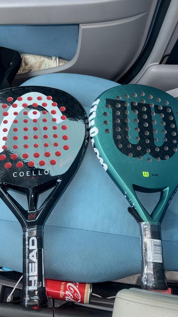 Nieuwe Head Coello & Wilson Blade Padel Rackets, Sport en Fitness, Padel, Nieuw, Ophalen of Verzenden