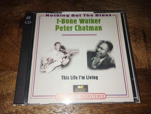 T-Bone Walker & Peter Chatman - This Life I'm Living [2 CD], Cd's en Dvd's, Cd's | Jazz en Blues, Zo goed als nieuw, Blues, 1980 tot heden