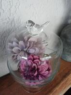 Clayre & Eef taartplateau met vogel stolp, Ophalen of Verzenden, Zo goed als nieuw