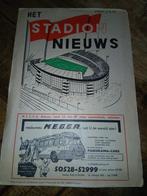 Programmaboekje Feyenoord - Vicenza Lanerossi, Verzamelen, Ophalen of Verzenden, Gebruikt, Feyenoord