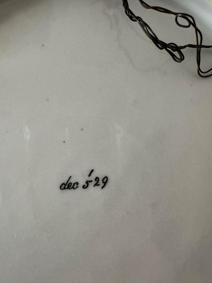 Oude Sierbord Paulus Potter - De Stier, Antiek en Kunst, Antiek | Wandborden en Tegels, Ophalen