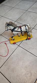 Antiek trekpaard op  jaaren 30 50, Ophalen of Verzenden