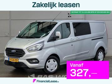 Ford Transit Custom 130PK Dubbel Cabine Automaat 2x Schuifde beschikbaar voor biedingen