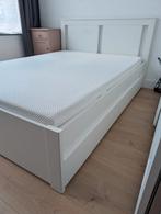 Ikea bed frame, Ophalen, Wit, Tweepersoons, 140 cm