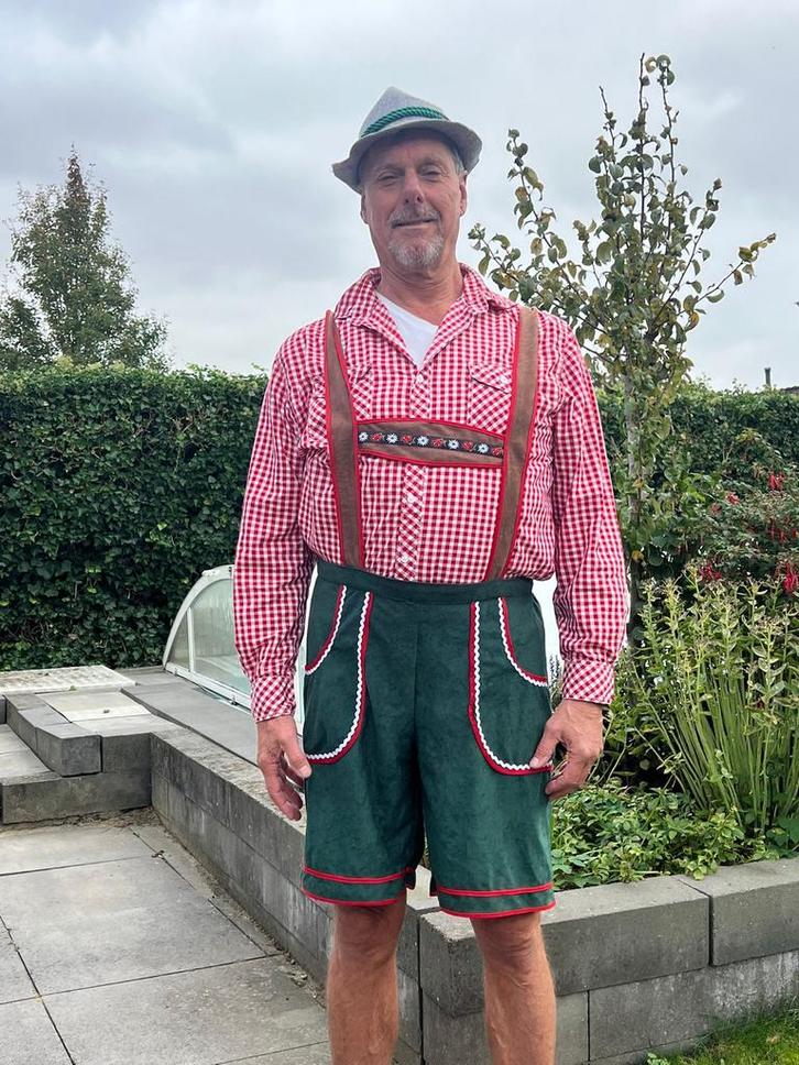 Tiroler Pak - Oktoberfest/Carnaval, Kleding | Heren, Carnavalskleding en Feestkleding, Zo goed als nieuw, Kleding, Carnaval, Overige maten