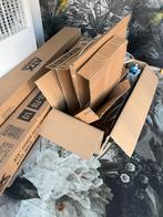 Karton voor moestuin, Ophalen