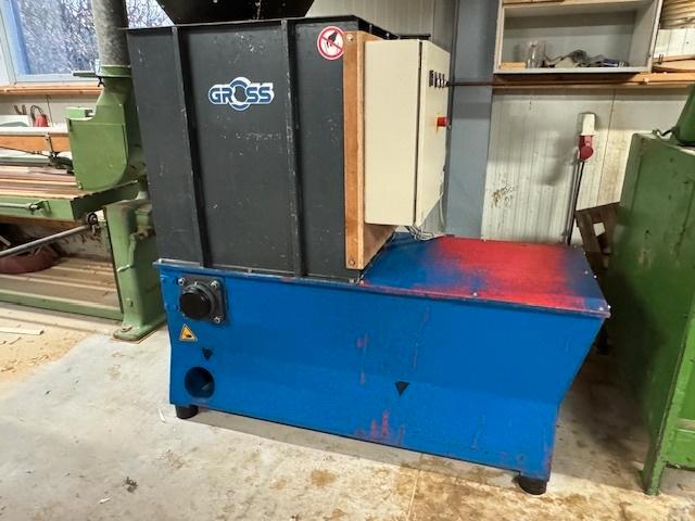 Gross hout shredder GAZ 62 schredder, Zakelijke goederen, Machines en Bouw | Houtbewerking, Ophalen
