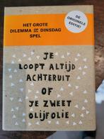 Dilemma op Dinsdag - Het grote dilemma op dinsdag spel, Ophalen of Verzenden, Zo goed als nieuw
