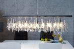 Hanglamp kristallen pegels glas modern, Huis en Inrichting, Lampen | Hanglampen, Glas, Ophalen
