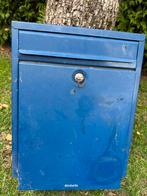 Brabantia Brievenbus - Blauw, Tuin en Terras, Brievenbussen, Ophalen, Gebruikt, Staal, Wandbrievenbus