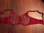 Aubade x Karl Lagerfeld - Miss Karl bh - 75E, Aubade x Karl Lagerfeld, Ophalen of Verzenden, Rood, BH
