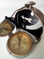 Oude Duits Bezard Kompas in origineel leren etui, Ophalen of Verzenden, Landmacht, Duitsland