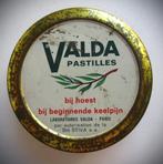 Blik~Valda Pastilles~Antiek Blikje Keeltabletten~Blik~Jaren, Verzamelen, Blikken, Ophalen of Verzenden, Gebruikt, Overige, Overige merken