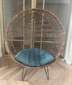 Sissy Boy  Egg Chair Ibiza Style rotan - Gebruikt, Ophalen, Gebruikt, Bruin, Riet of Rotan