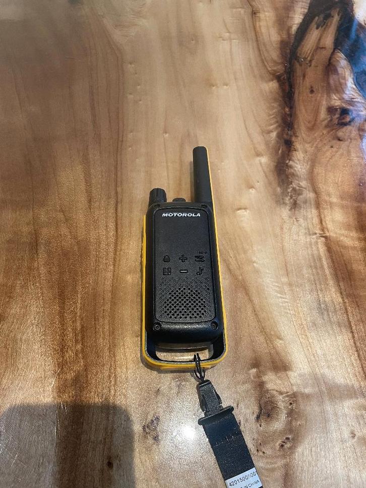 Walkie Talkie x2 Motorola, Telecommunicatie, Portofoons en Walkie-talkies, Zo goed als nieuw, Portofoon of Walkie-talkie, Minder dan 2 km