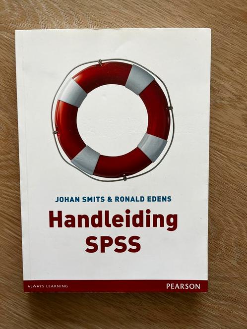 Johan Smits - Handleiding SPSS, Boeken, Schoolboeken, Zo goed als nieuw, Nederlands, Overige niveaus, Ophalen of Verzenden
