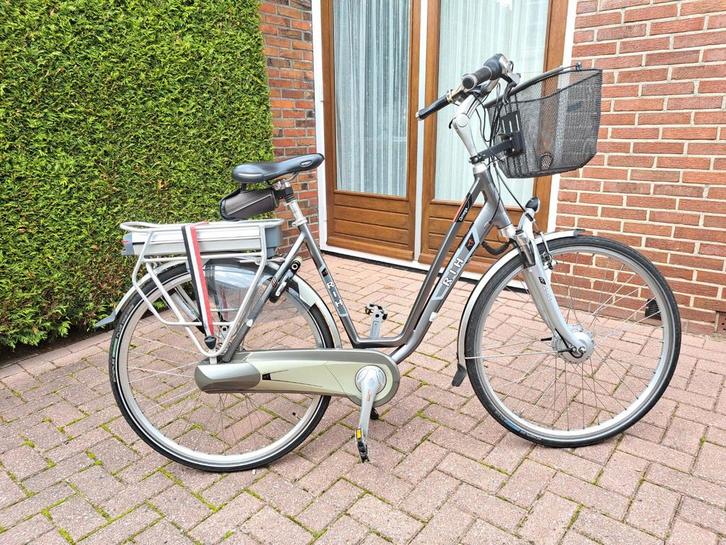Z.g.o.h. Rih Omega elektrische damesfiets, Fietsen en Brommers, Elektrische fietsen, Gebruikt, Overige merken, 50 km per accu of meer