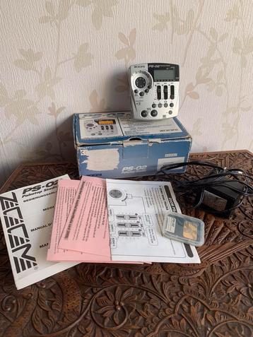 Zoom PS-02 Palmtop Studio multitrack recorder beschikbaar voor biedingen