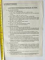 IN PRIJS VERLAAGD - WO2: Luchtbescherming (Amsterdam), Verzamelen, Militaria | Tweede Wereldoorlog, Ophalen of Verzenden, Overige soorten