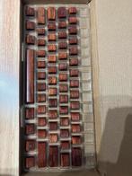 Houten Keycaps Set - Nieuw, Computers en Software, Toetsenborden, Ophalen of Verzenden, Qwerty, Nieuw