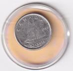 Canada 10 Cents 1960 met krasje, Postzegels en Munten, Munten | Amerika, Verzenden, Noord-Amerika, Losse munt, Zilver