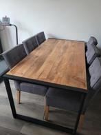 mango houten eettafel, Huis en Inrichting, Complete inboedels, Ophalen