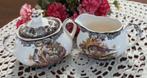 Mooi brocant roomstel, fazant, eenden, Palissy, Game series, Ophalen of Verzenden