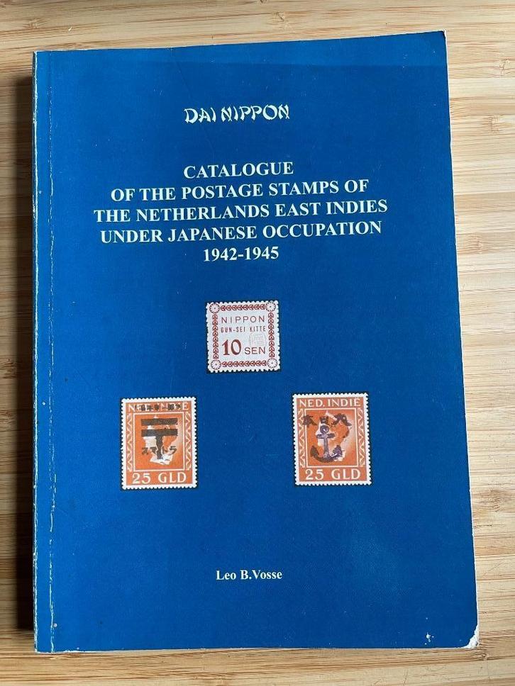 Dai Nippon Catalogue Dutch Indies Japanese Occupation, Postzegels en Munten, Postzegels | Toebehoren, Catalogus, Ophalen of Verzenden