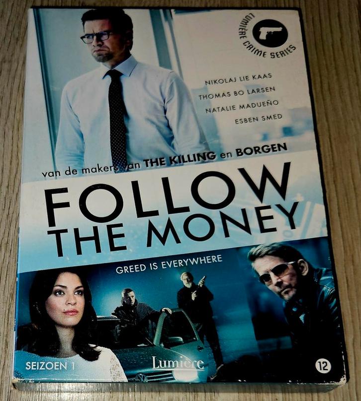 Follow the Money - Seizoen 1 - 4 DVD Box, Cd's en Dvd's, Dvd's | Tv en Series, Zo goed als nieuw, Thriller, Vanaf 12 jaar, Ophalen of Verzenden