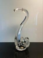 Mid Century Franse Zwanen Lamp Kristal 1950’s, Verzenden