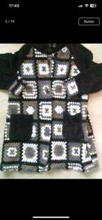 Granny vest, Kleding | Dames, Truien en Vesten, Ophalen of Verzenden, Zo goed als nieuw, Zwart