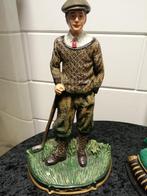 2 OUDE GIETIJZEREN DEUR STOPPERS GOLF IN TOPSTAAT 39 EN 33 C, Antiek en Kunst, Curiosa en Brocante, Ophalen of Verzenden