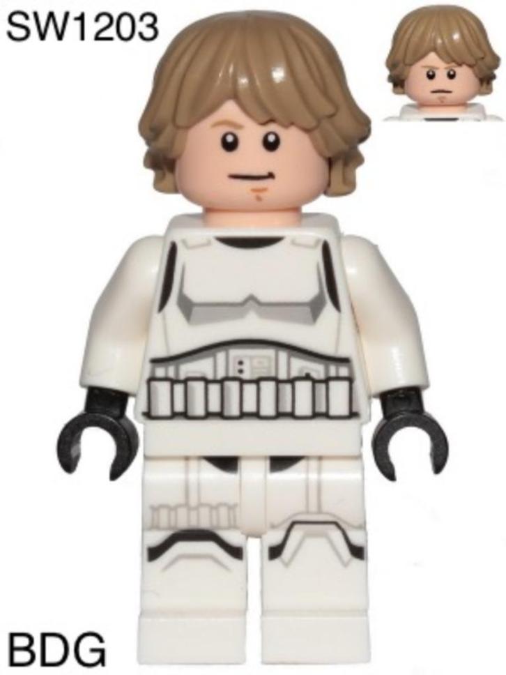 Luke Skywalker met Stormtrooper Disguise SW1203, Kinderen en Baby's, Speelgoed | Duplo en Lego, Nieuw, Lego, Losse stenen, Verzenden