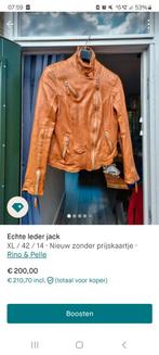 Echt leren jas van Rino & Pelle, Kleding | Dames, Jassen | Zomer, Ophalen of Verzenden, Zo goed als nieuw