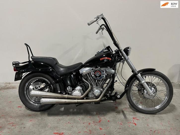 Harley Davidson Chopper FXST Softail Nederlandse motor, Motoren, Motoren | Harley-Davidson, Chopper, meer dan 35 kW