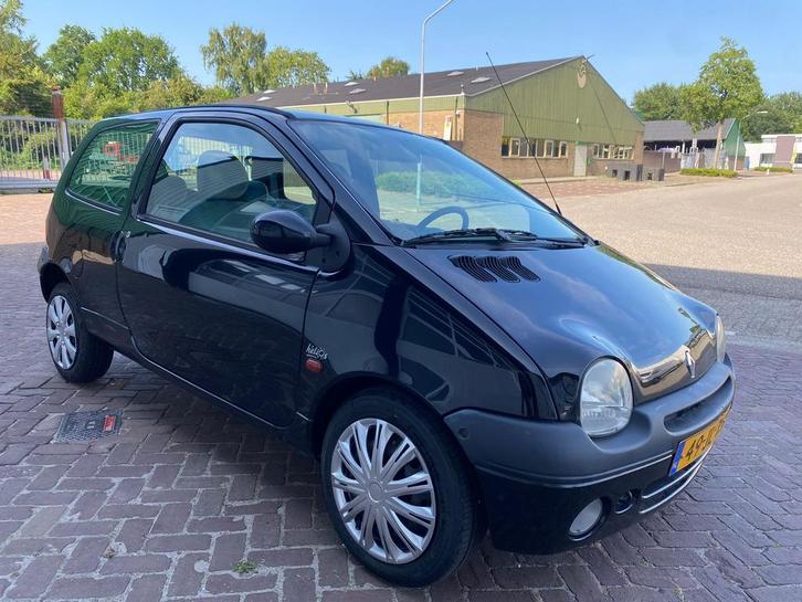 Renault Twingo 1.2 2005 2002 Zwart, Auto's, Renault, Bedrijf, Twingo, ABS, Airbags, Airconditioning, Boordcomputer, Centrale vergrendeling