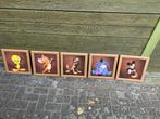 Disney Schilderijen 40 x 40 cm en een Emmer, Ophalen of Verzenden, Overige figuren, Zo goed als nieuw, Overige typen