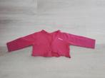 Roze vestje, bolero mt 74, Kinderen en Baby's, Ophalen of Verzenden, Zo goed als nieuw, Bakkaboe, Meisje
