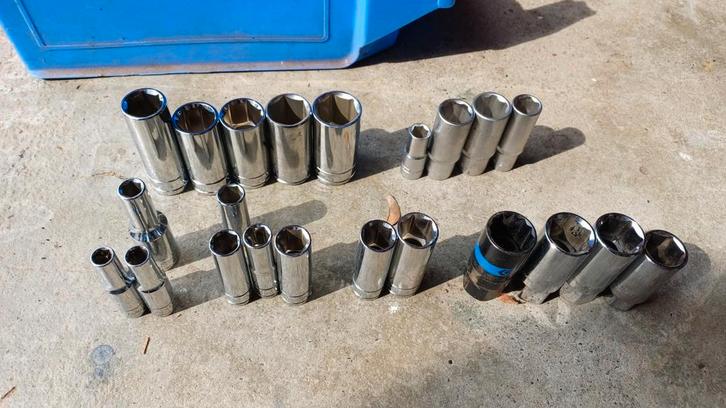 Lange doppen partij, Auto diversen, Autogereedschap, Ophalen of Verzenden