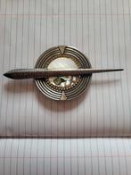 Vintage broche Ermani Bulatti, 10 cm of meer, Overige materialen, Gebruikt, Ophalen of Verzenden